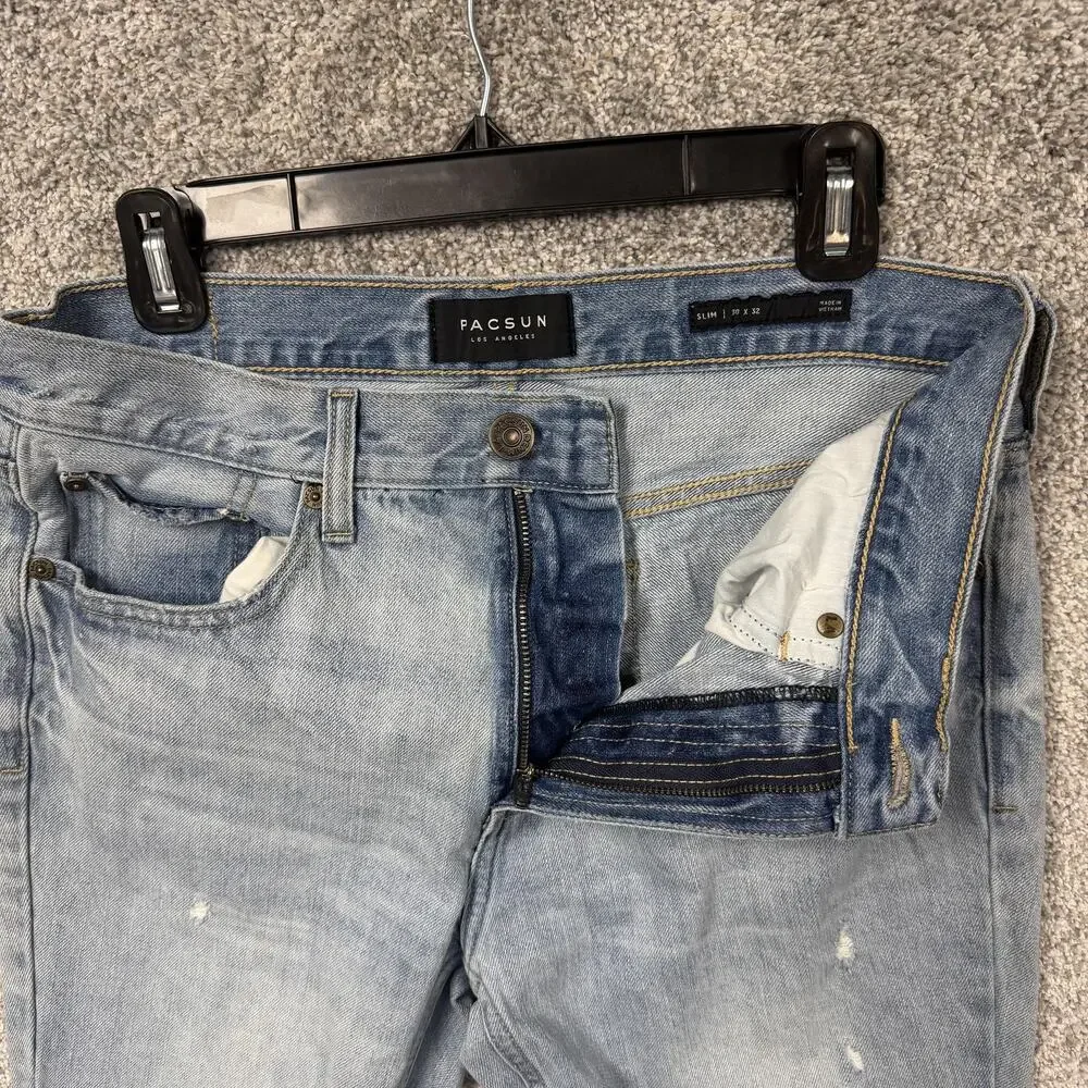 PacSun Jeans 30x30 Indie Sleaze Streetwear Essentials Festival Wear Skatercore